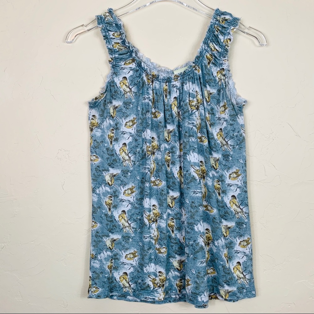 ANTHROPOLOGIE PORRIDGE Sparrows Tank Cami Top XS